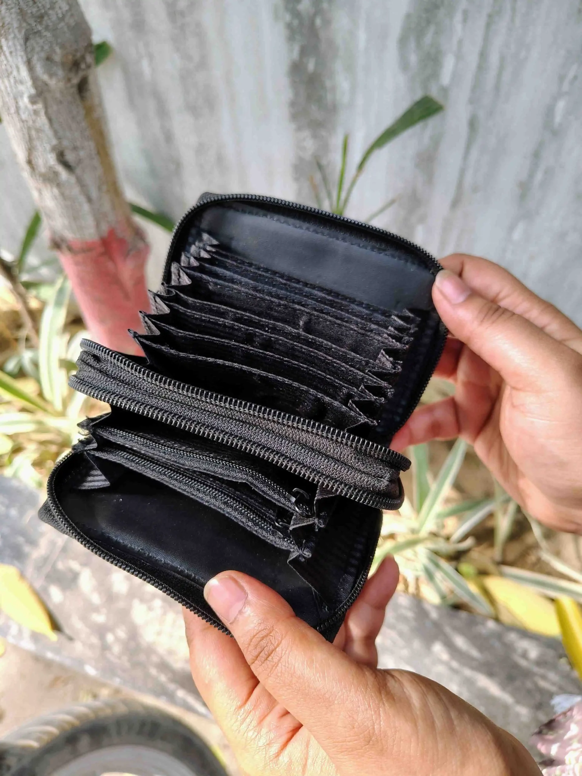 Palm Wallet & B'dazzled Blue Casual Belt Women’s Combo - (Pack of 2) - Image 8