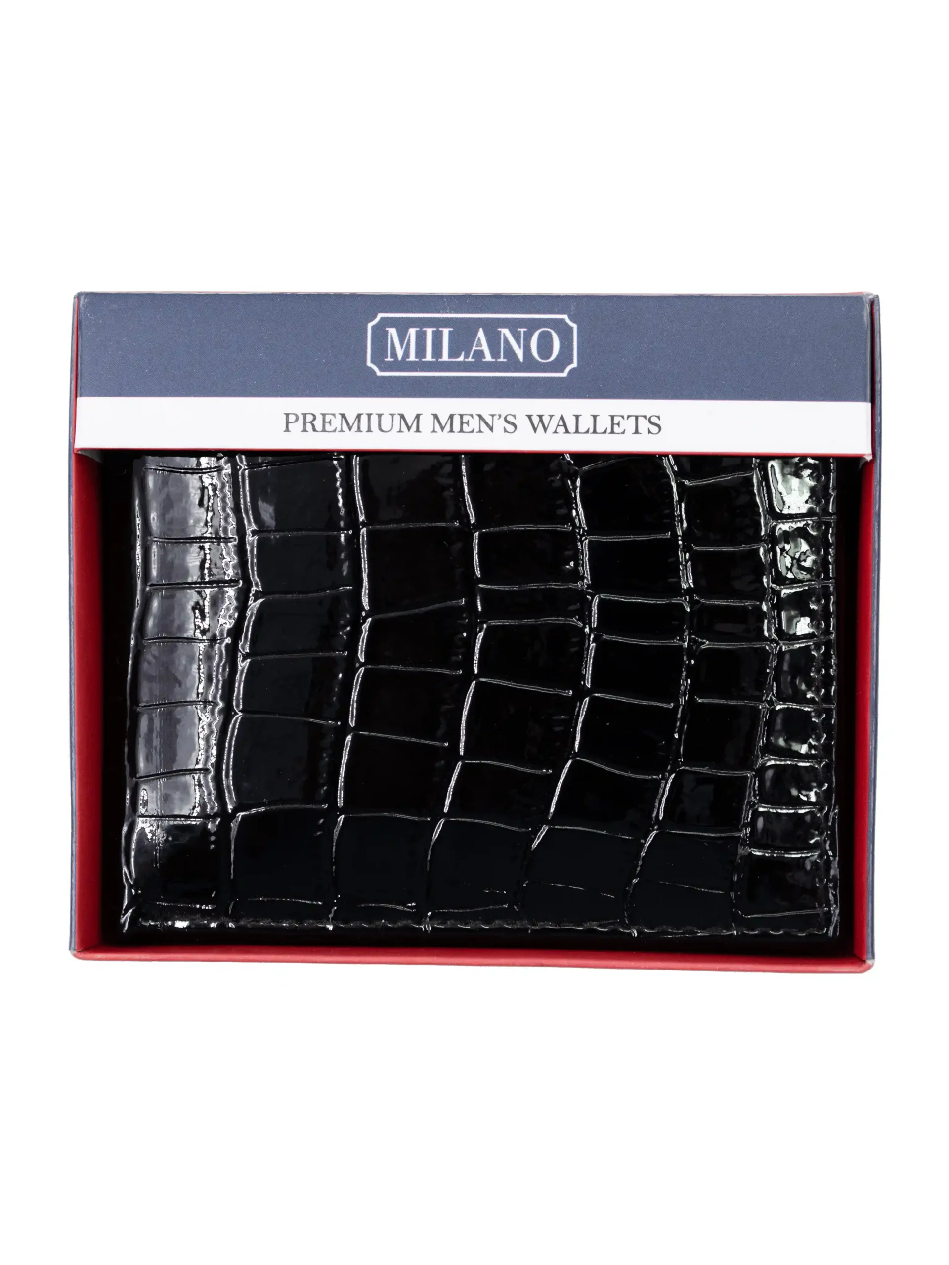 3D Crocodile Pattern Bifold Wallet - Image 5