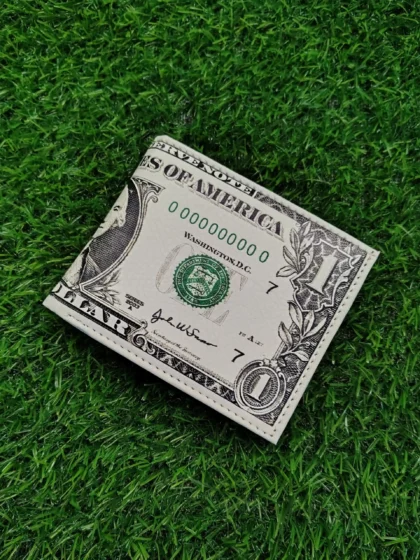 One Dollar Printed Wallet