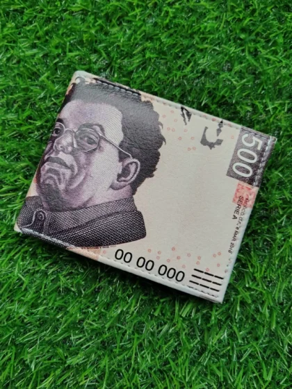 500 Mexican Pesos Printed Wallet