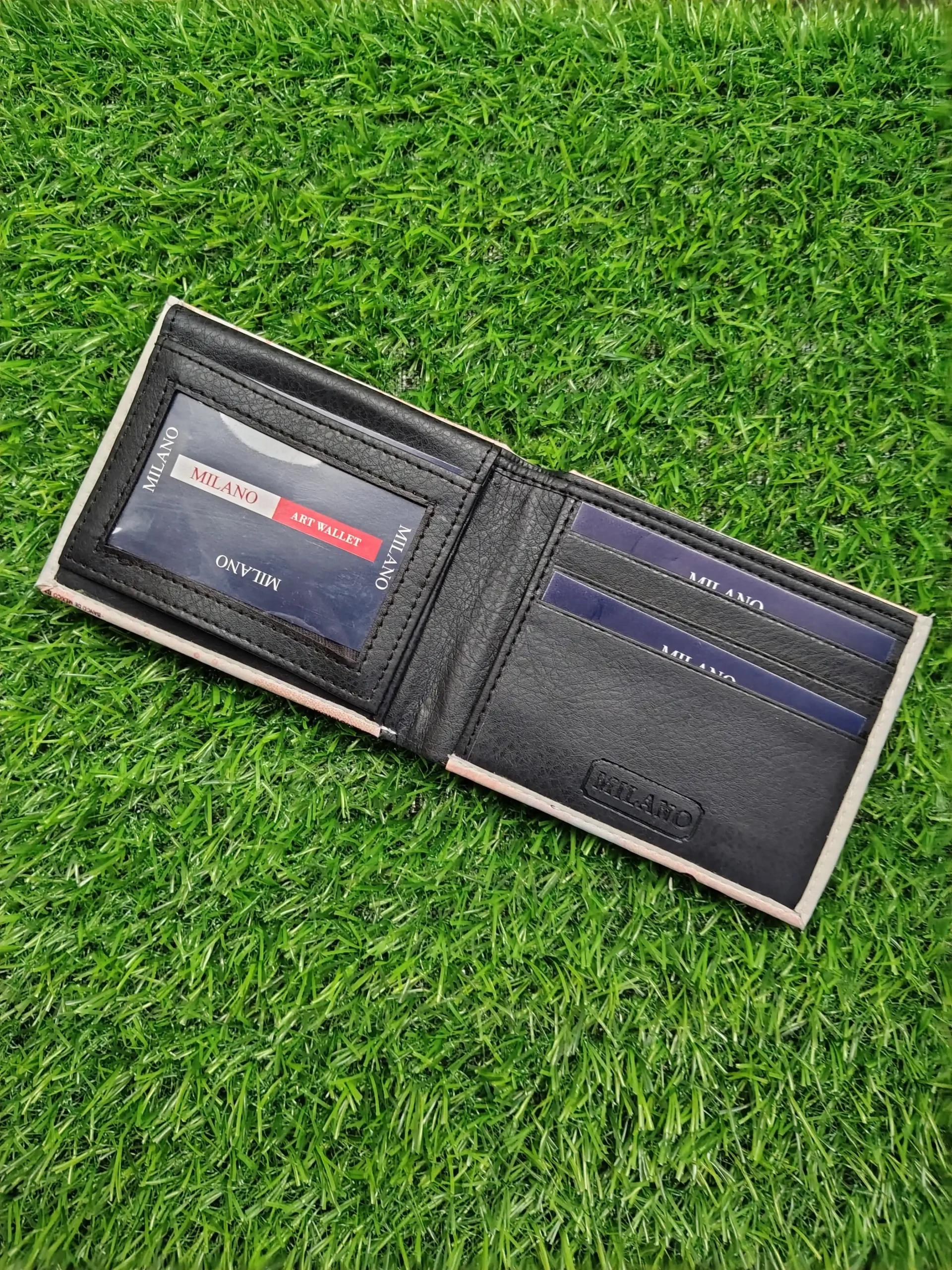 500 Mexican Pesos Print Bifold Wallet - Image 4