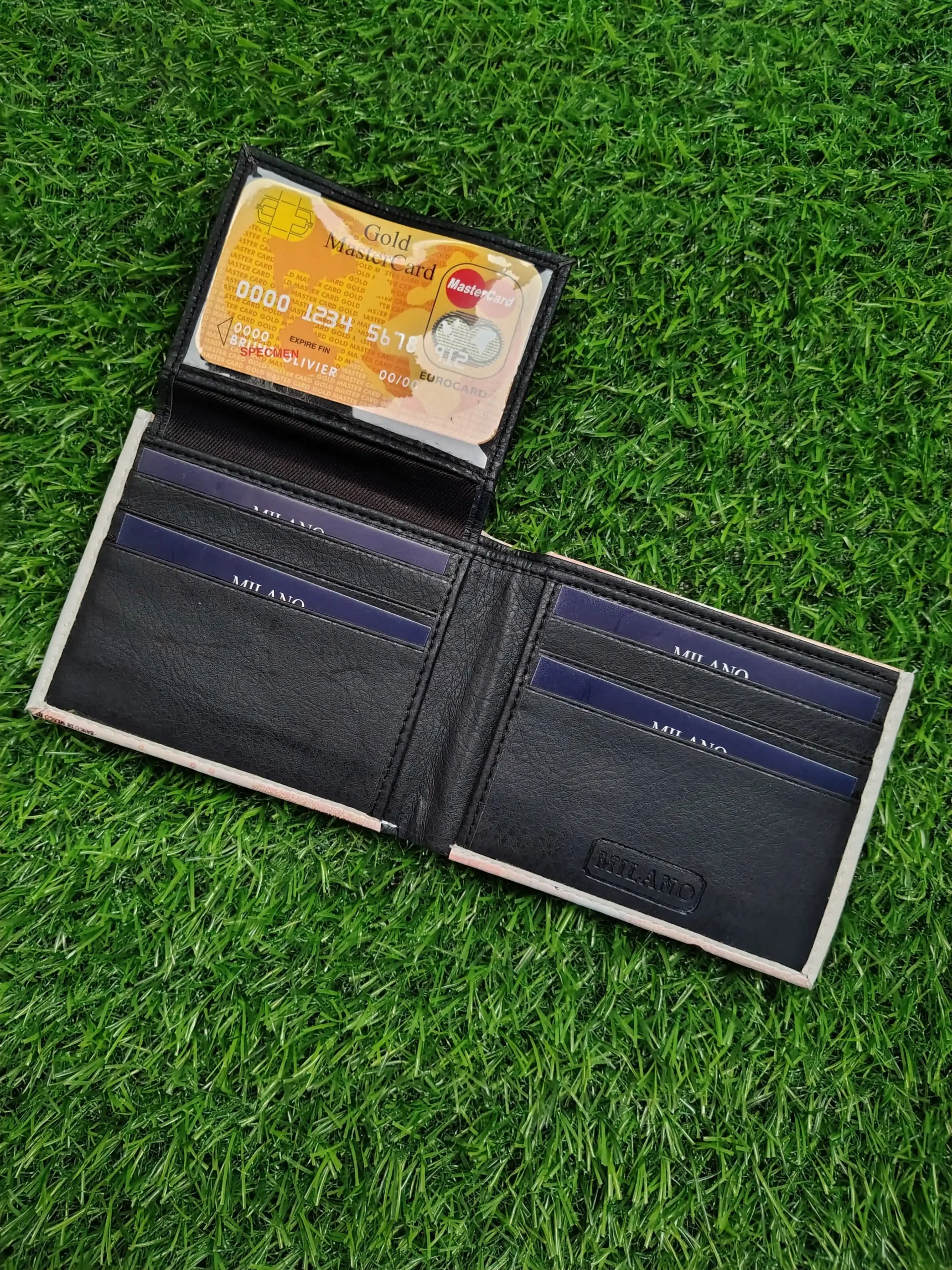 500 Mexican Pesos Print Bifold Wallet - Image 5