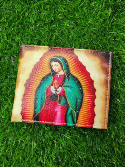 Virgin Mary Printed Wallet