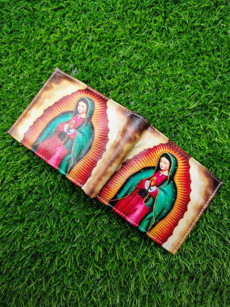 Virgin Mary Print Bifold Wallet - Image 3