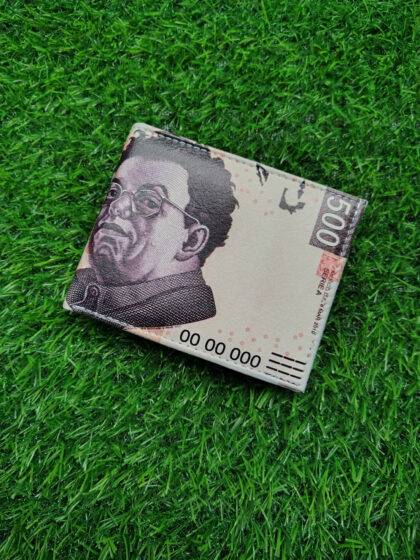 500 Mexican Pesos Print Bifold Wallet