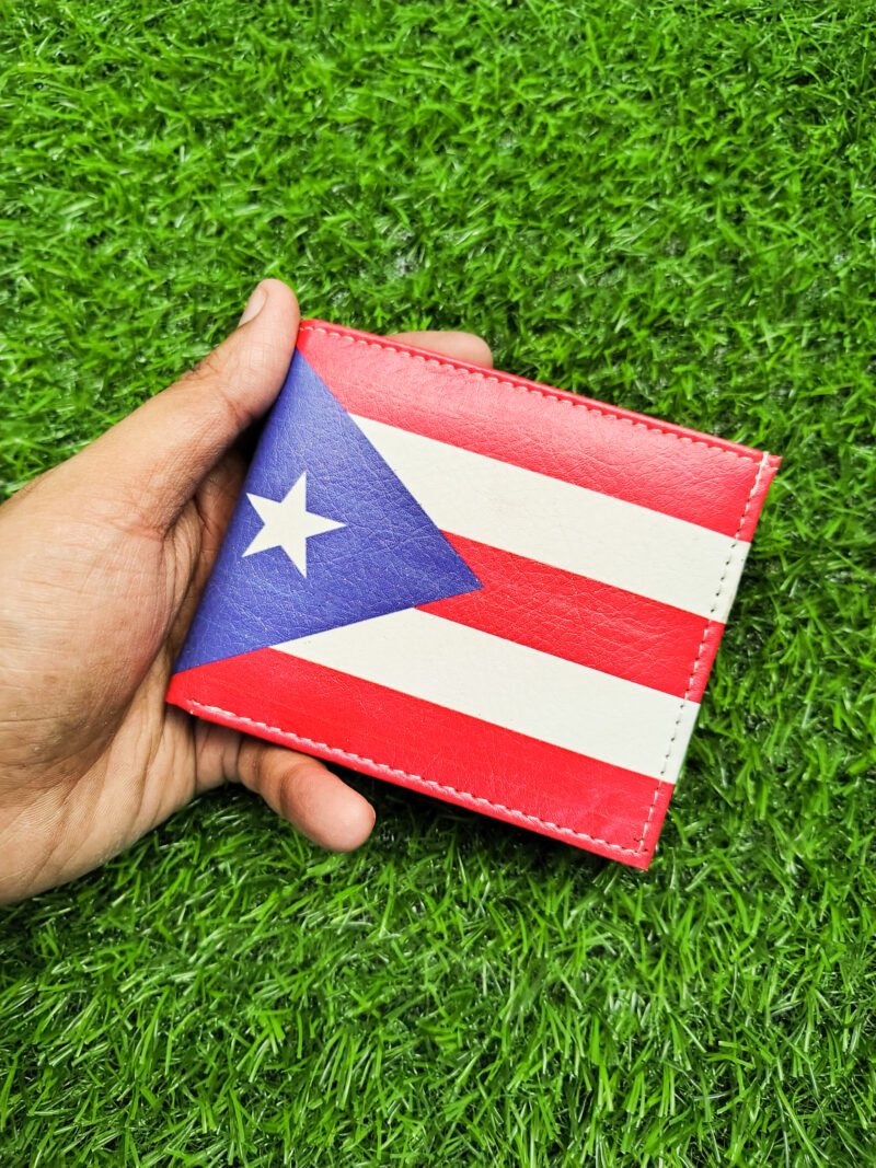 Puerto Rico Print Bifold Wallet - Image 5