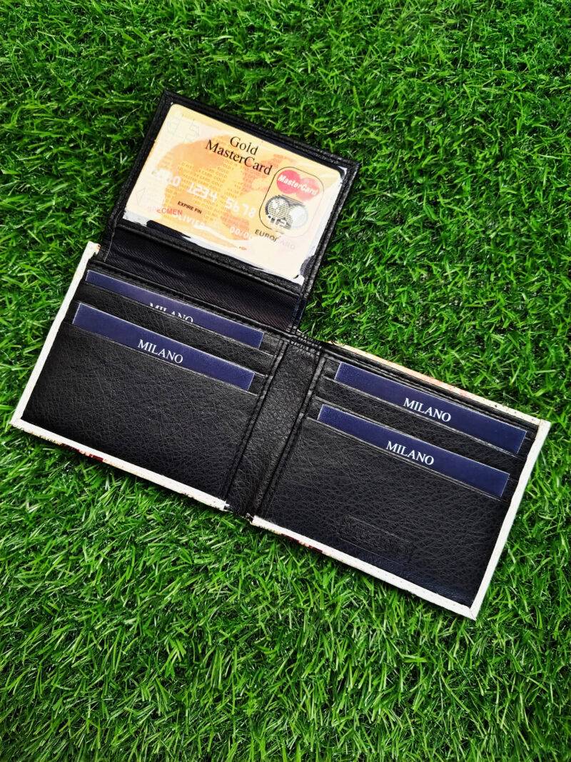 US Flag Print Bifold Wallet - Image 4