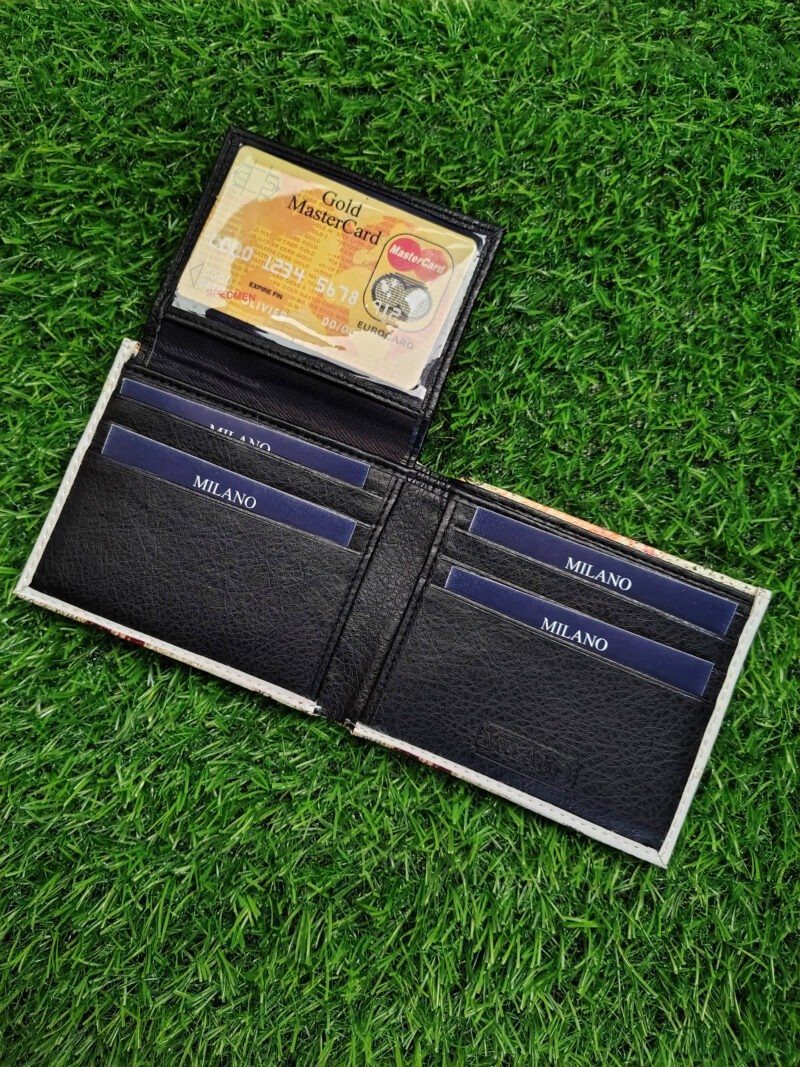 Evil Skull Print Bifold Wallet - Image 4