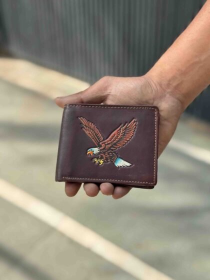 Eagle Embossed Vintage Bifold Wallet