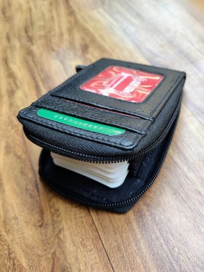 Palm Wallet With Credit Card Holder
