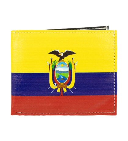 Ecuador Flag Bifold Printed Wallet