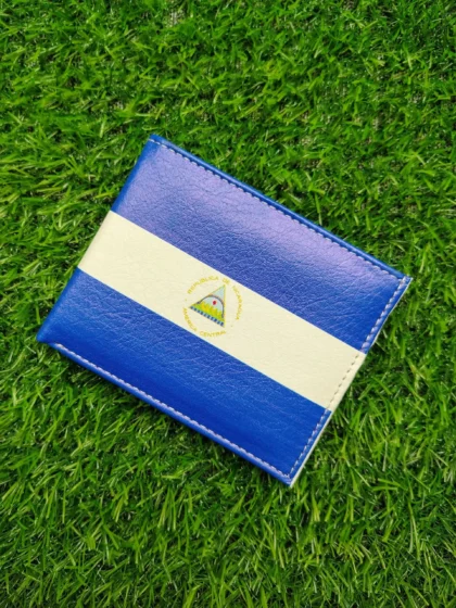 Nicaragua Flag Printed Wallet
