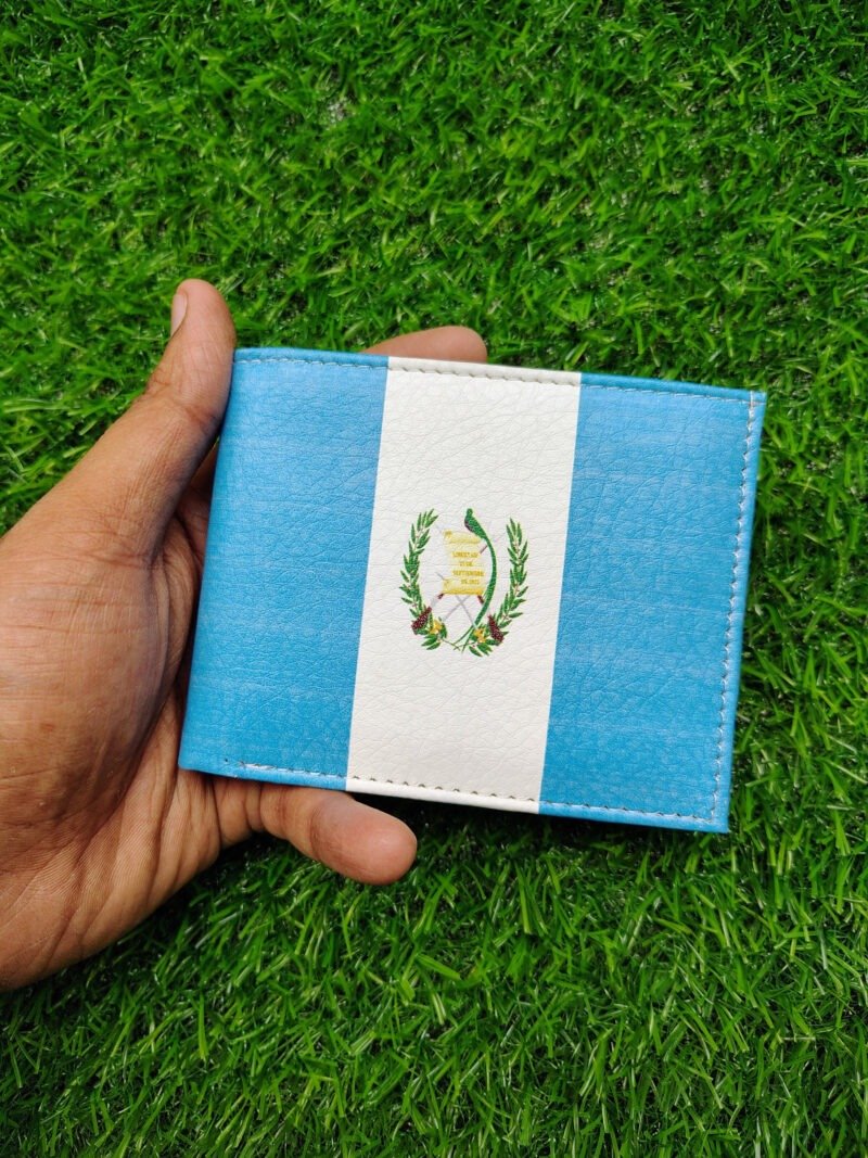 Guatemala Flag Print Bifold Wallet - Image 5