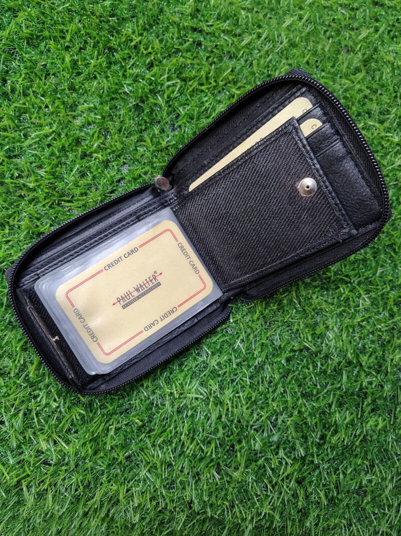 Zipper Wallet with Outer Side ID Window - Image 5