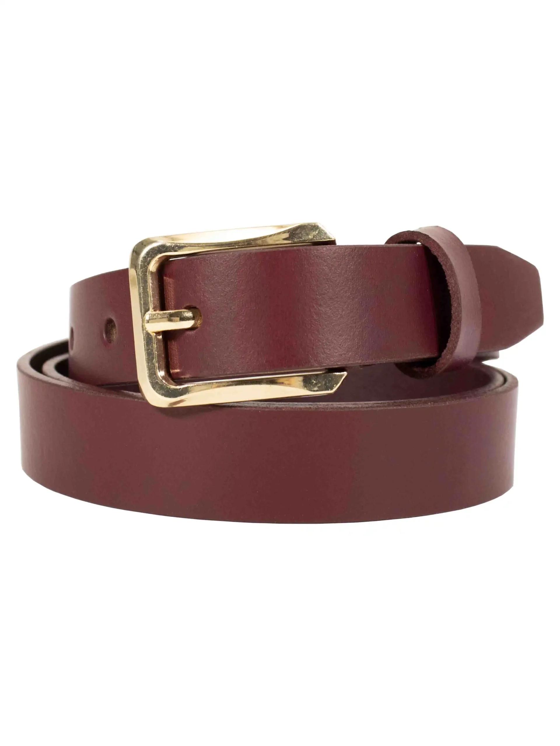 Palm Wallet & Rich Maroon Casual Belt Women’s Combo - (Pack of 2) - Image 3