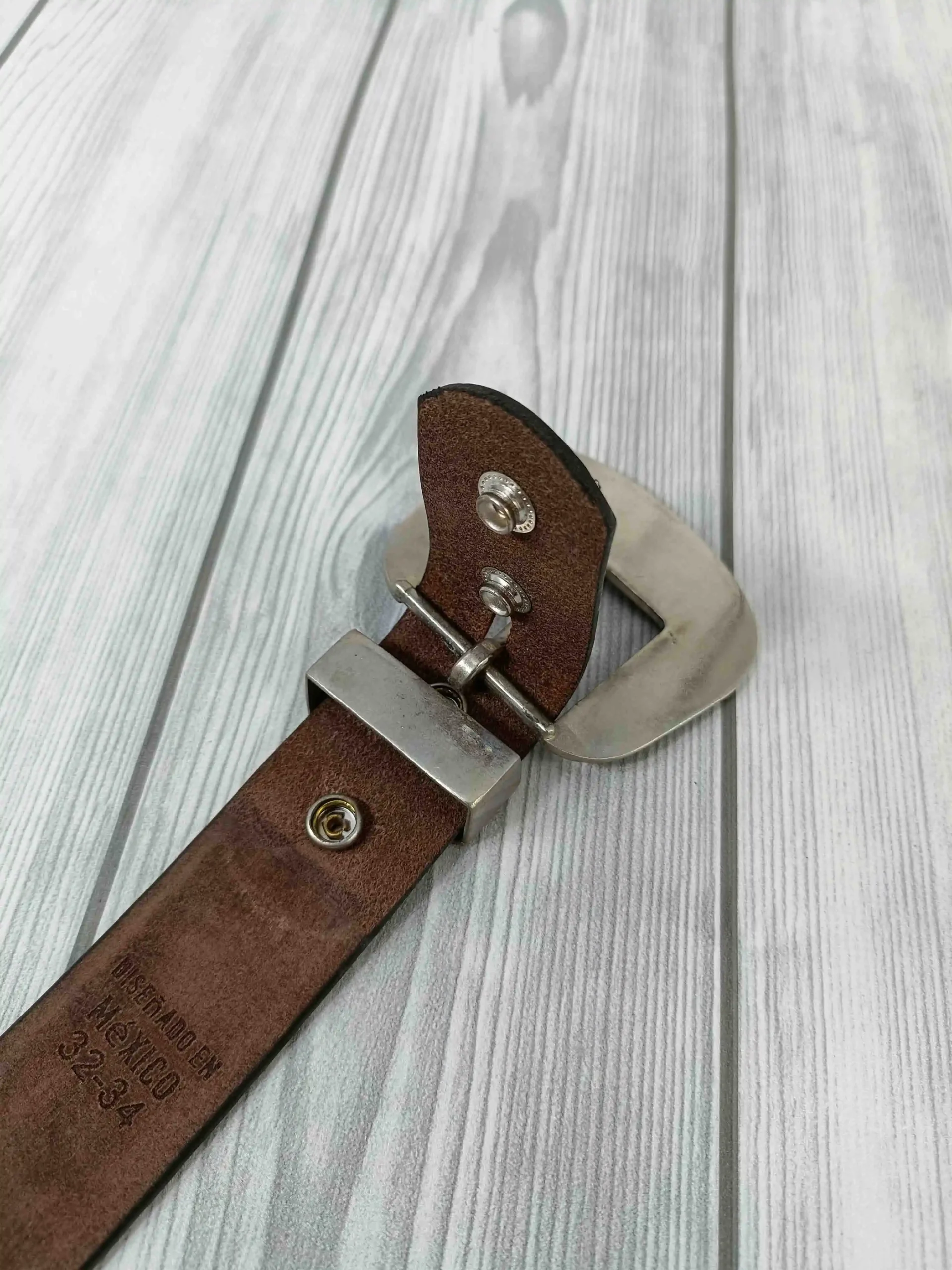 Artistry Floral Pattern Tooled Western Belt - Image 6