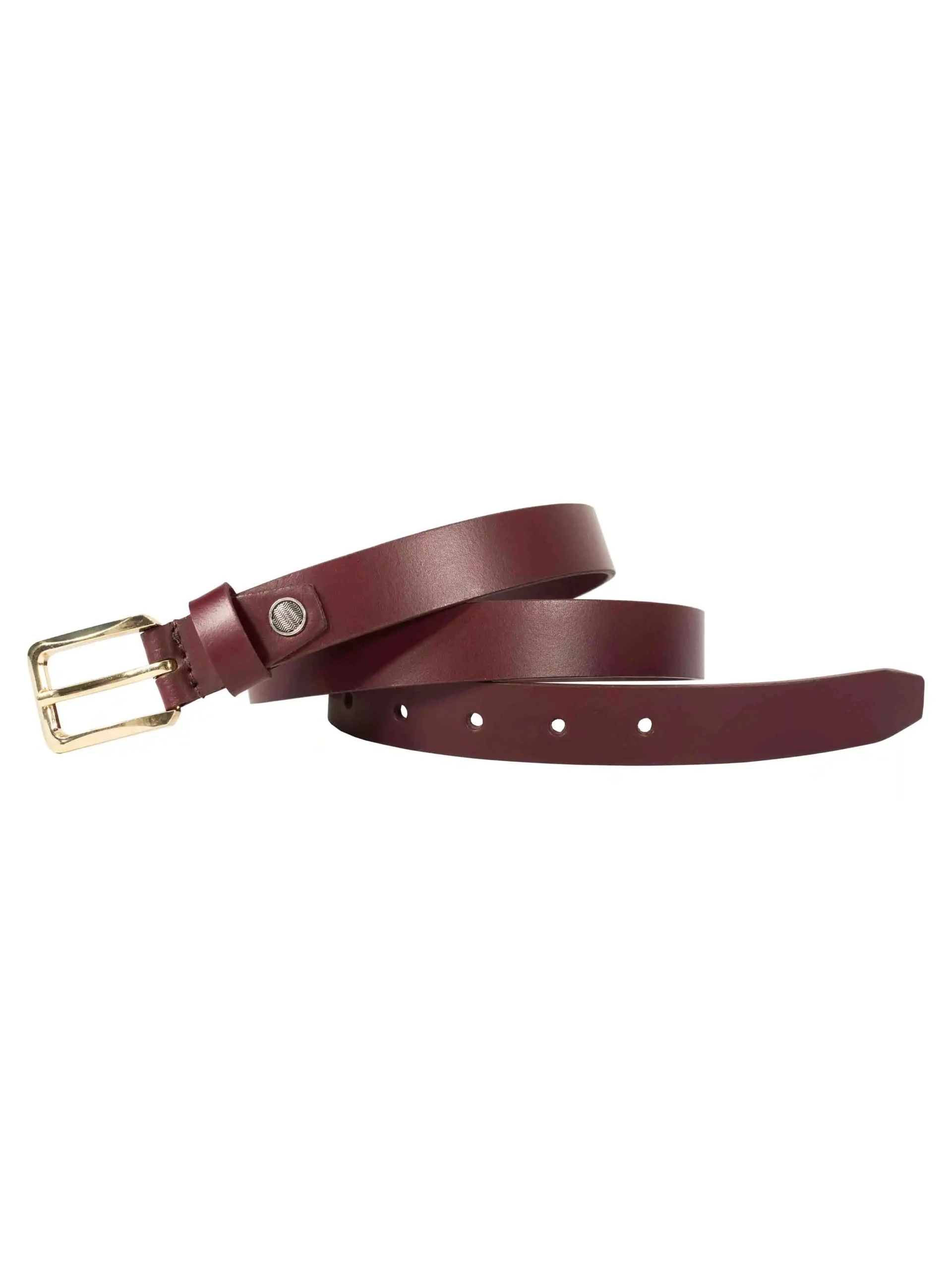 Palm Wallet & Rich Maroon Casual Belt Women’s Combo - (Pack of 2) - Image 5