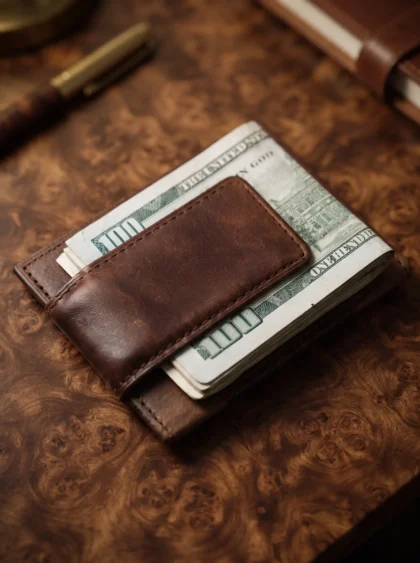 Magnetic Money RFID Clip Wallet