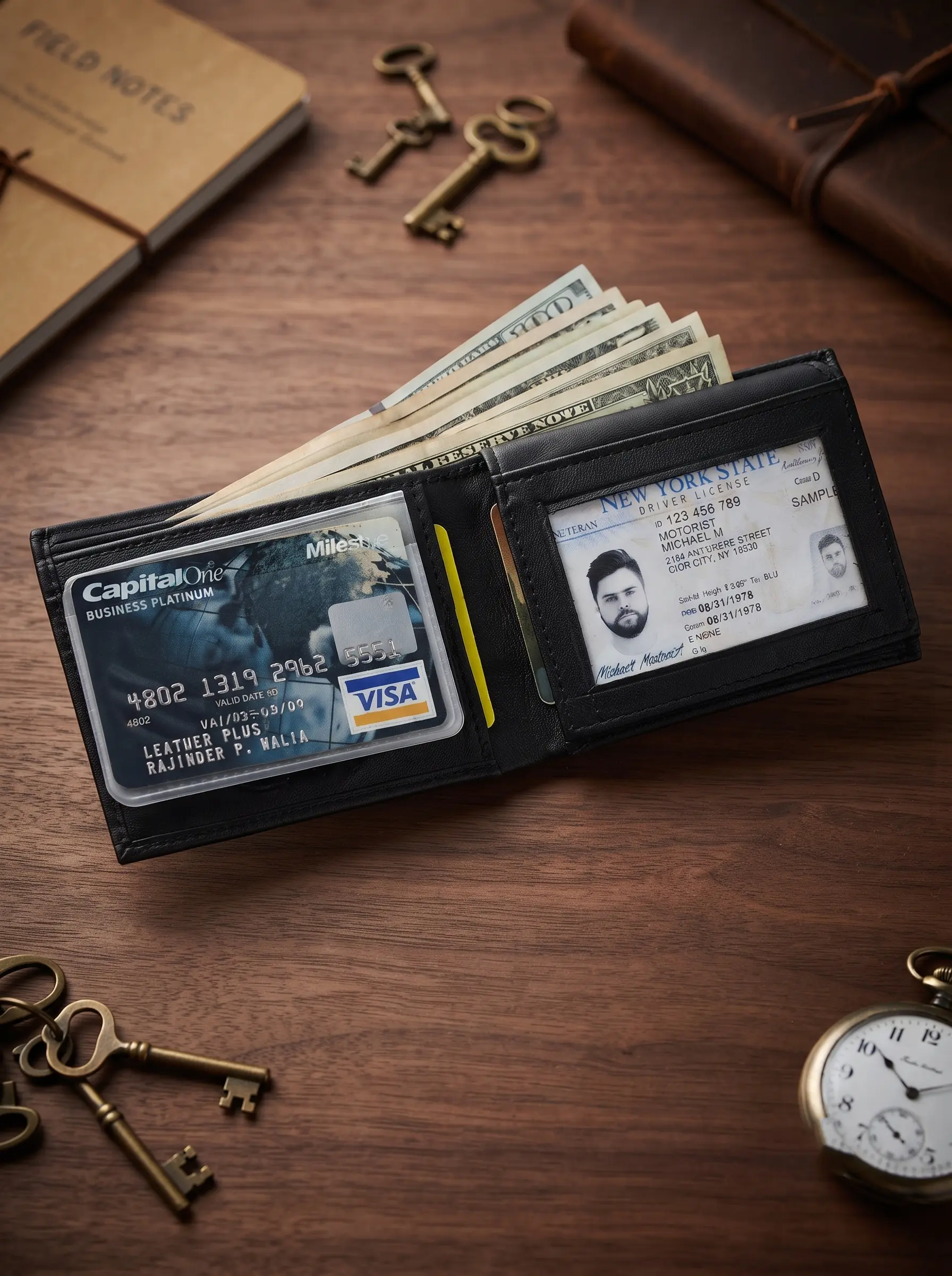 Simple Bifold Wallet - Image 4
